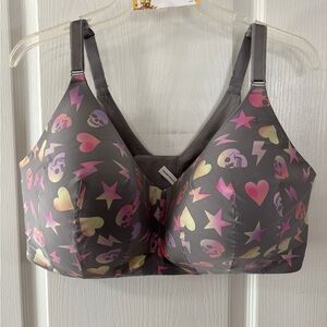 Torrid Star skull heart bra